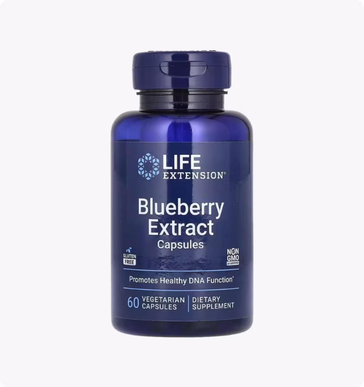 Life Extension, экстракт черники в капсулах, 60 вегетарианских капсул