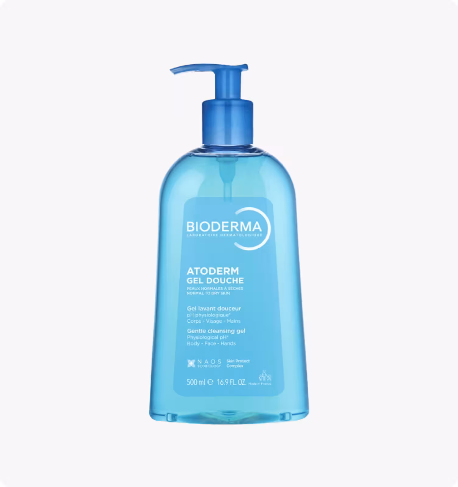 Bioderma Atoderm Мягкий очищающий гель для душа для нормальной сухой и атопичной кожи 500 мл