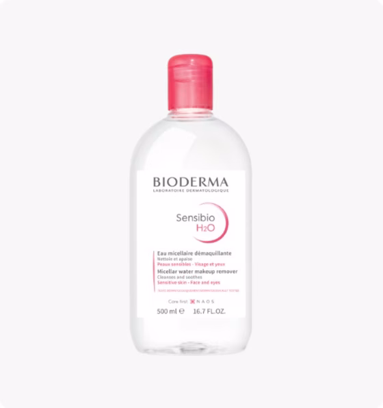 Bioderma Sensibio H2O Мицеллярная вода для очищения чувствительной кожи лица 500 мл