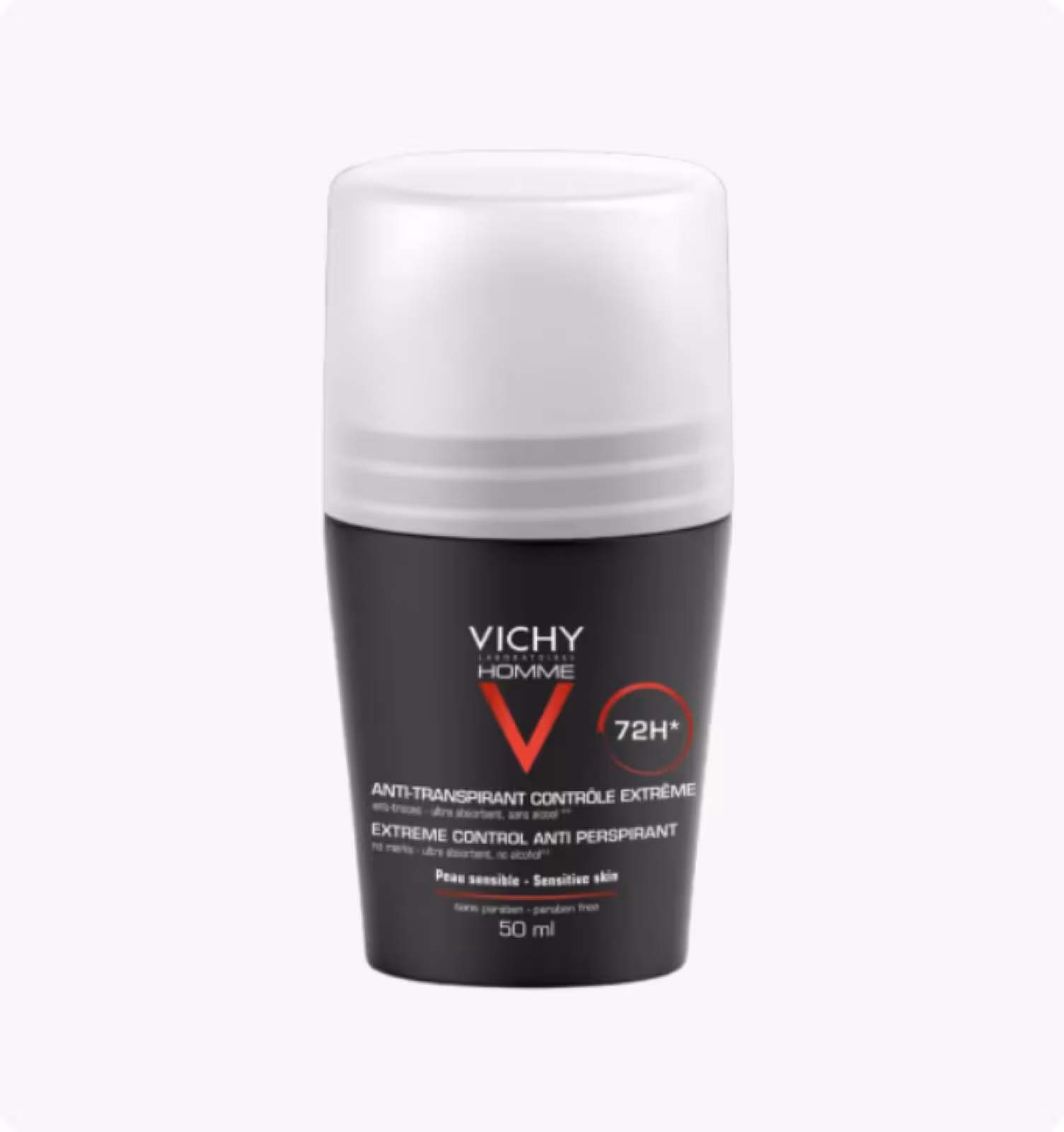 Vichy Homme дезодорант-антиперспирант 72 ч против избыточного потоотделения 50 мл