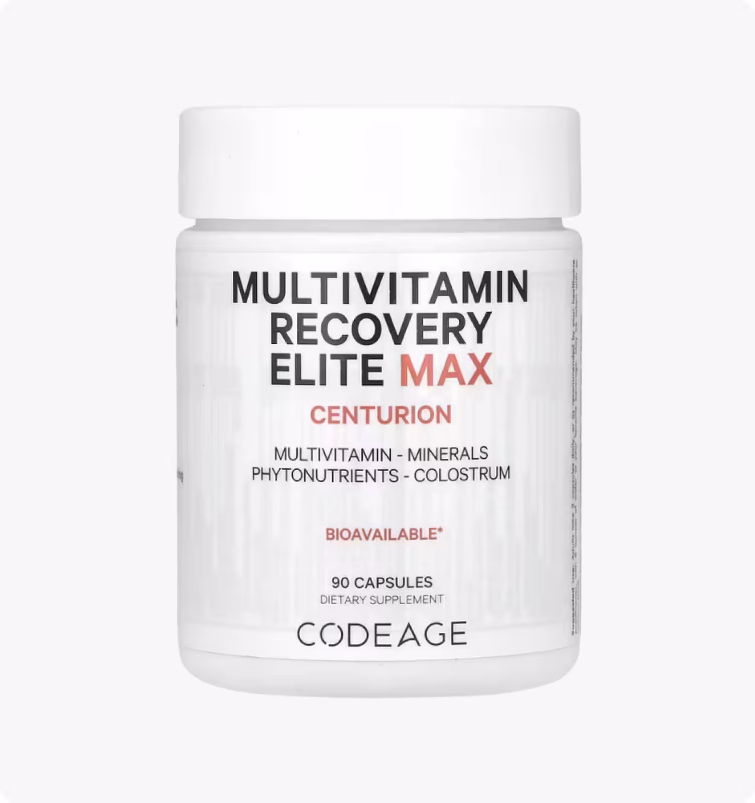Codeage, Multivitamin Recovery Elite Max, мультивитамины для восстановления Elite Max, 90 капсул