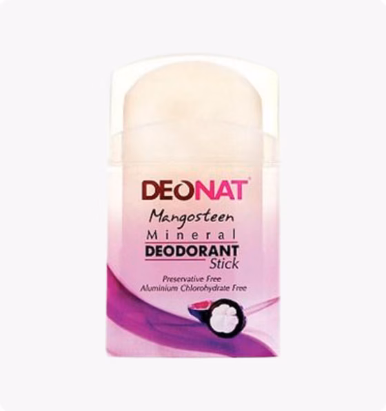 DEONAT, Минеральный дезодорант Кристалл с мангостаном, 100 гр