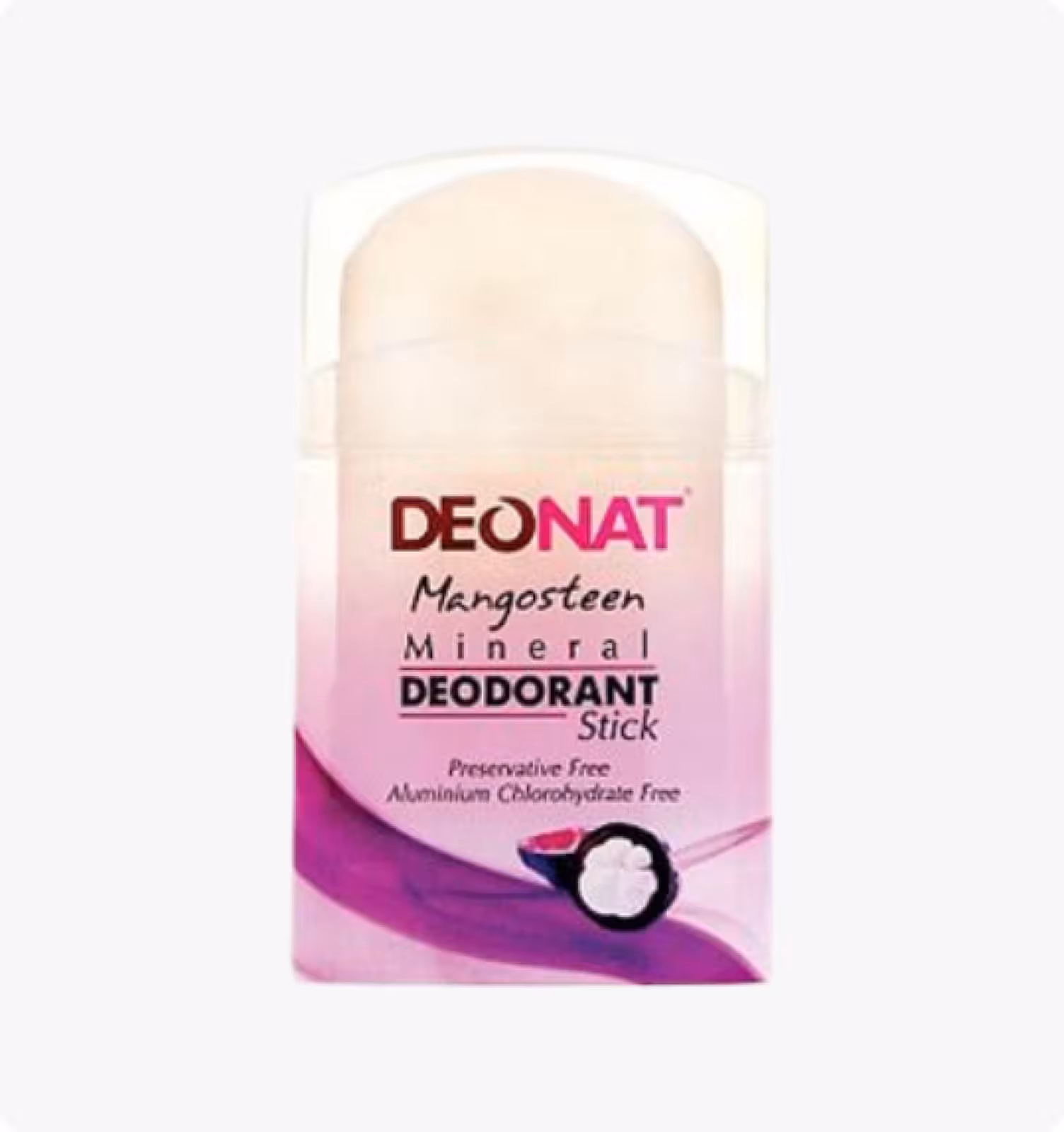 DEONAT, Минеральный дезодорант Кристалл с мангостаном, 100 гр