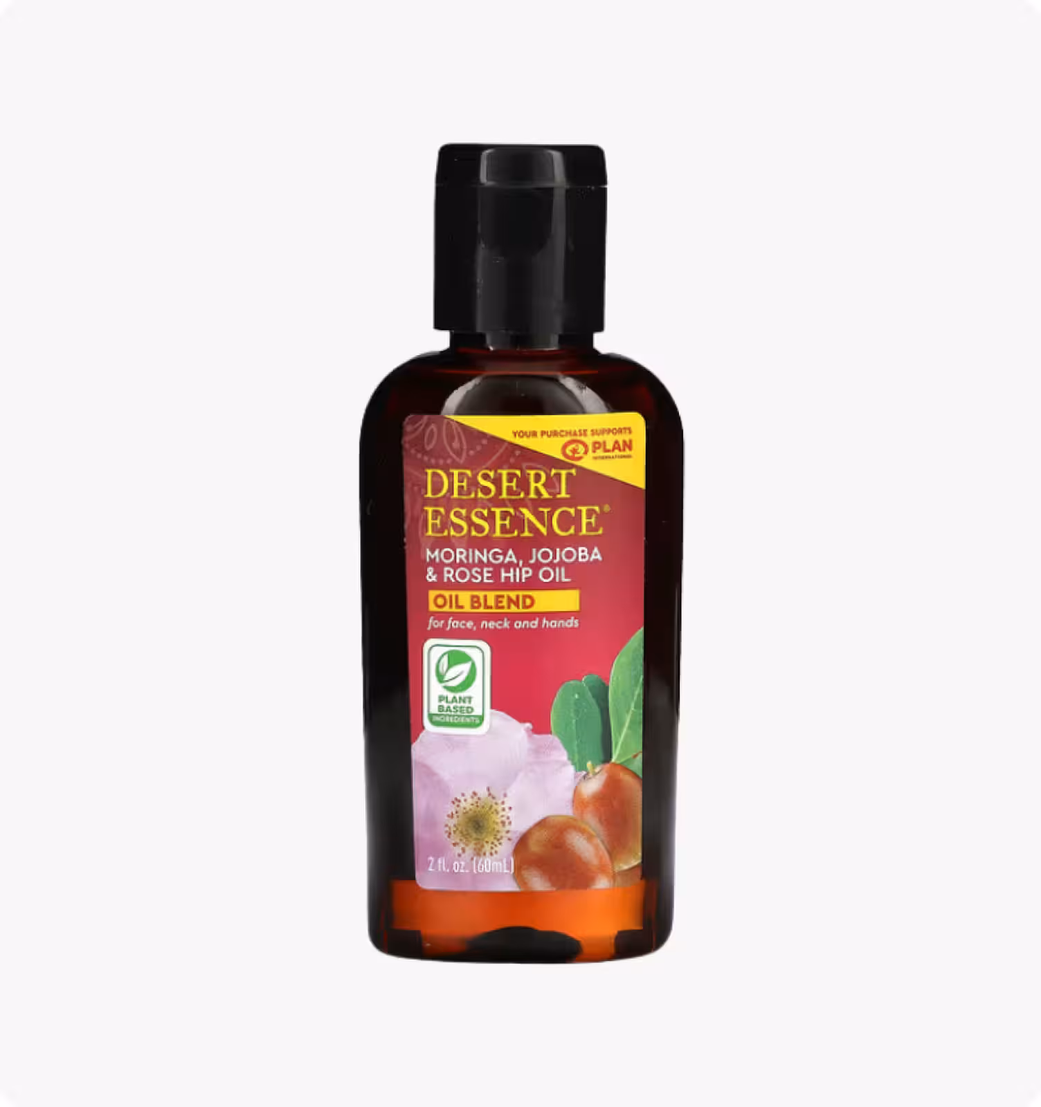 Desert Essence, масло моринги, жожоба и шиповника, 60 мл (2 жидк. унции)