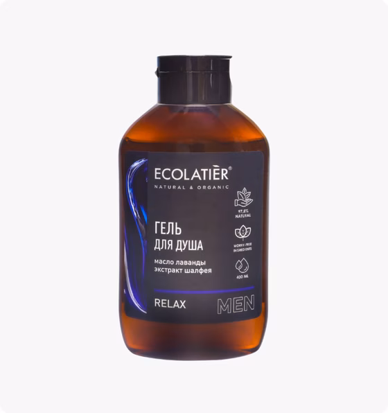 ECL, Мужской гель для душа Relax, 400 мл