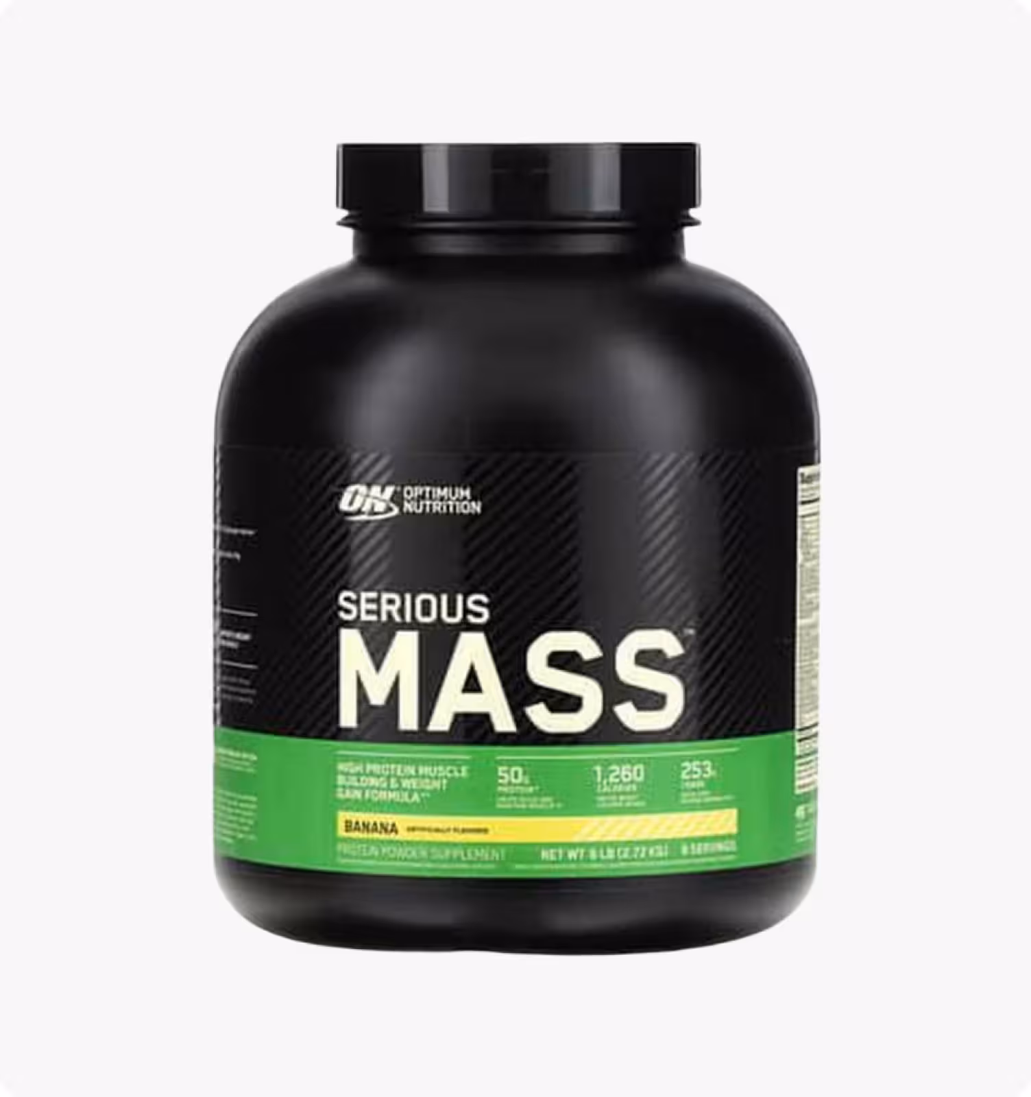 Optimum Nutrition, Serious Mass, вкус «Банан», 6 фунтов (2,72 кг)