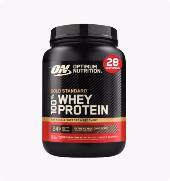 OPTIMUM NUTRITION, Сывороточный протеин Gold Standard, вкус «Экстремальный молочный шоколад», 907г