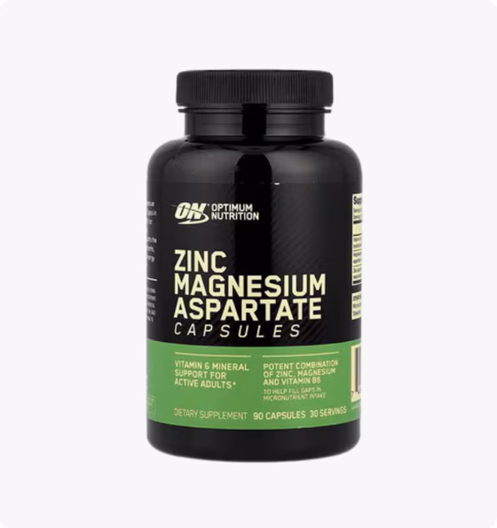 Optimum Nutrition, Цинка и магния аспартат, 90 капсул