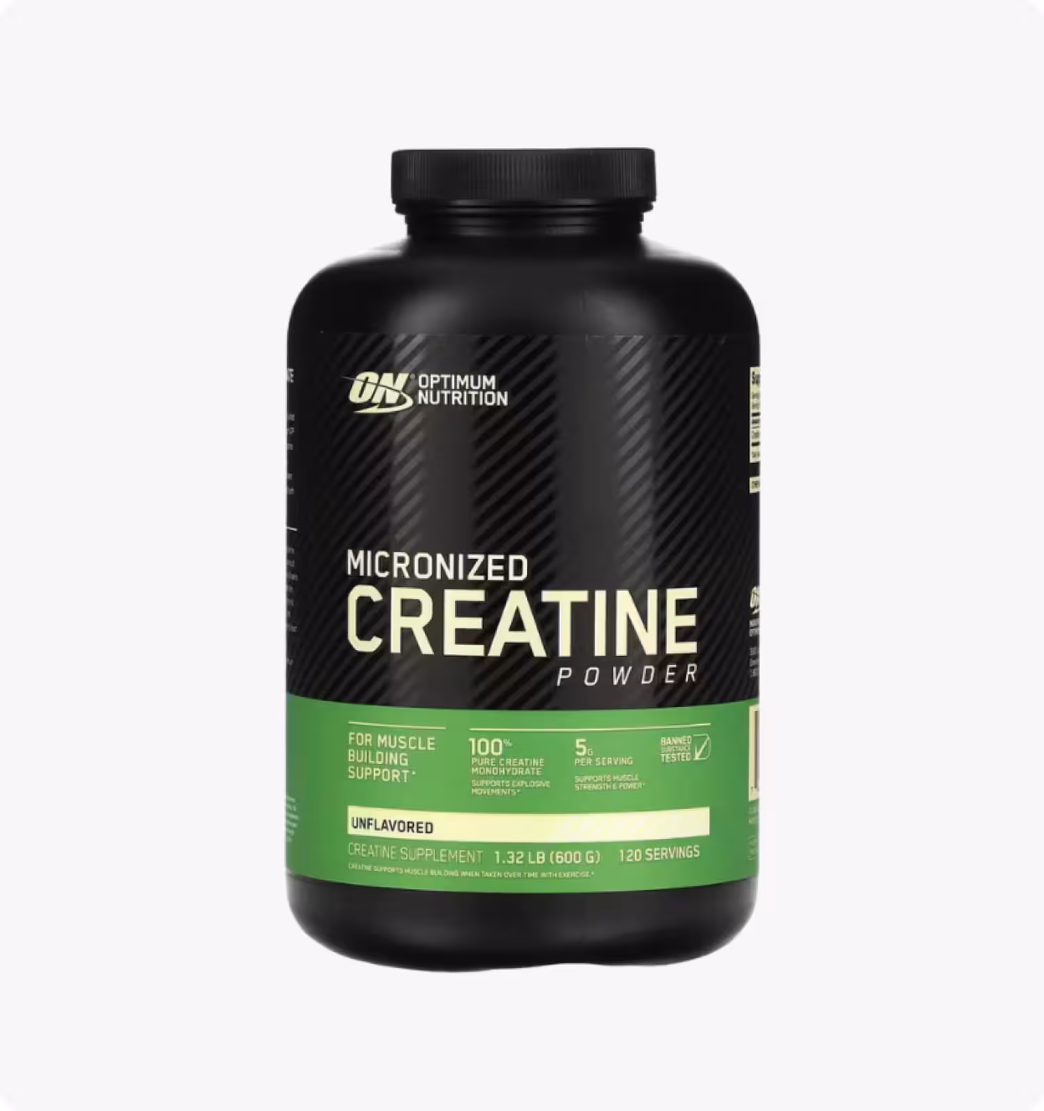 Optimum Nutrition, Тонкодисперсный порошок креатина, без вкуса,