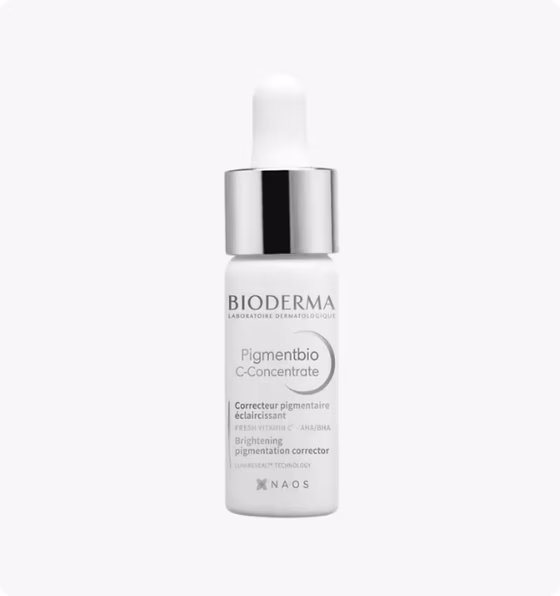 BIODERMA, Pigmentbio C-Concentrate, Осветляющая Сыворотка для лица, 15 мл