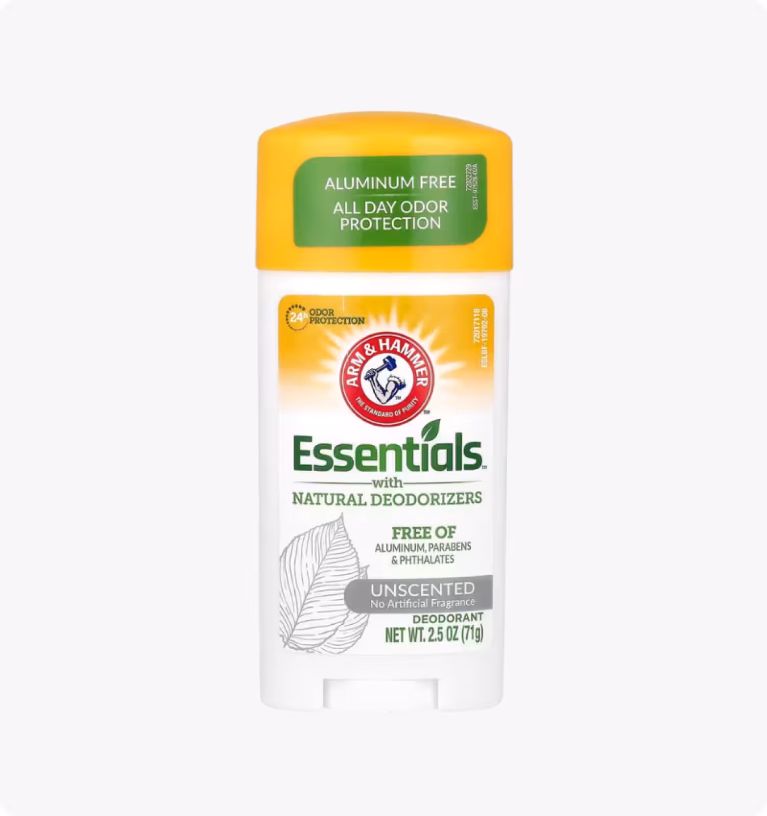 Arm & Hammer, Essentials, с натуральными дезодорирующими компонентами, дезодорант, без искусственных