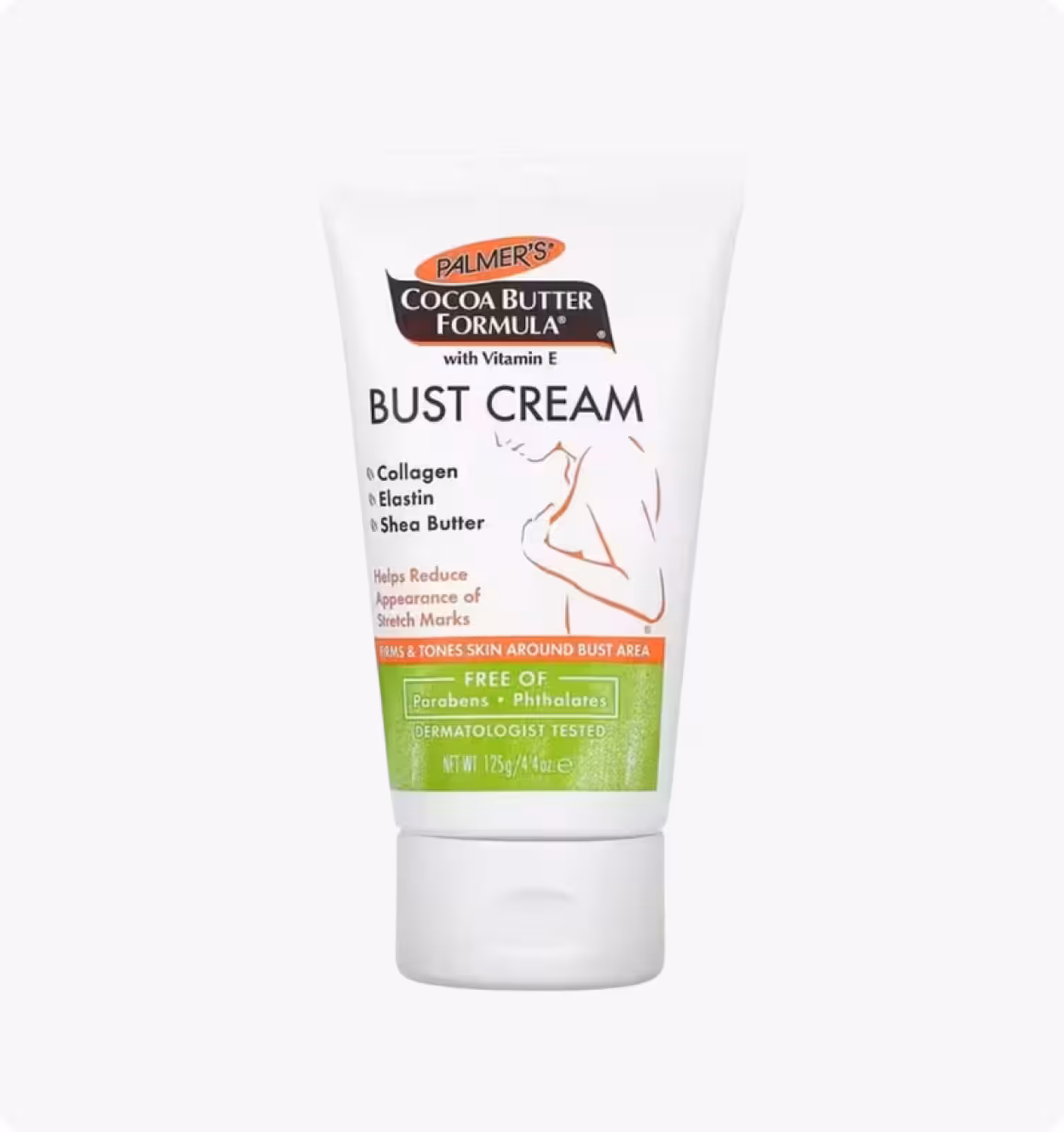 СЦ 70% Palmer's, Cocoa Butter Formula, крем для груди с витамином Е, 125 г