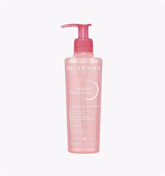 BIODERMA, Sensibio Gel moussant, Гель очищающий, 200 мл