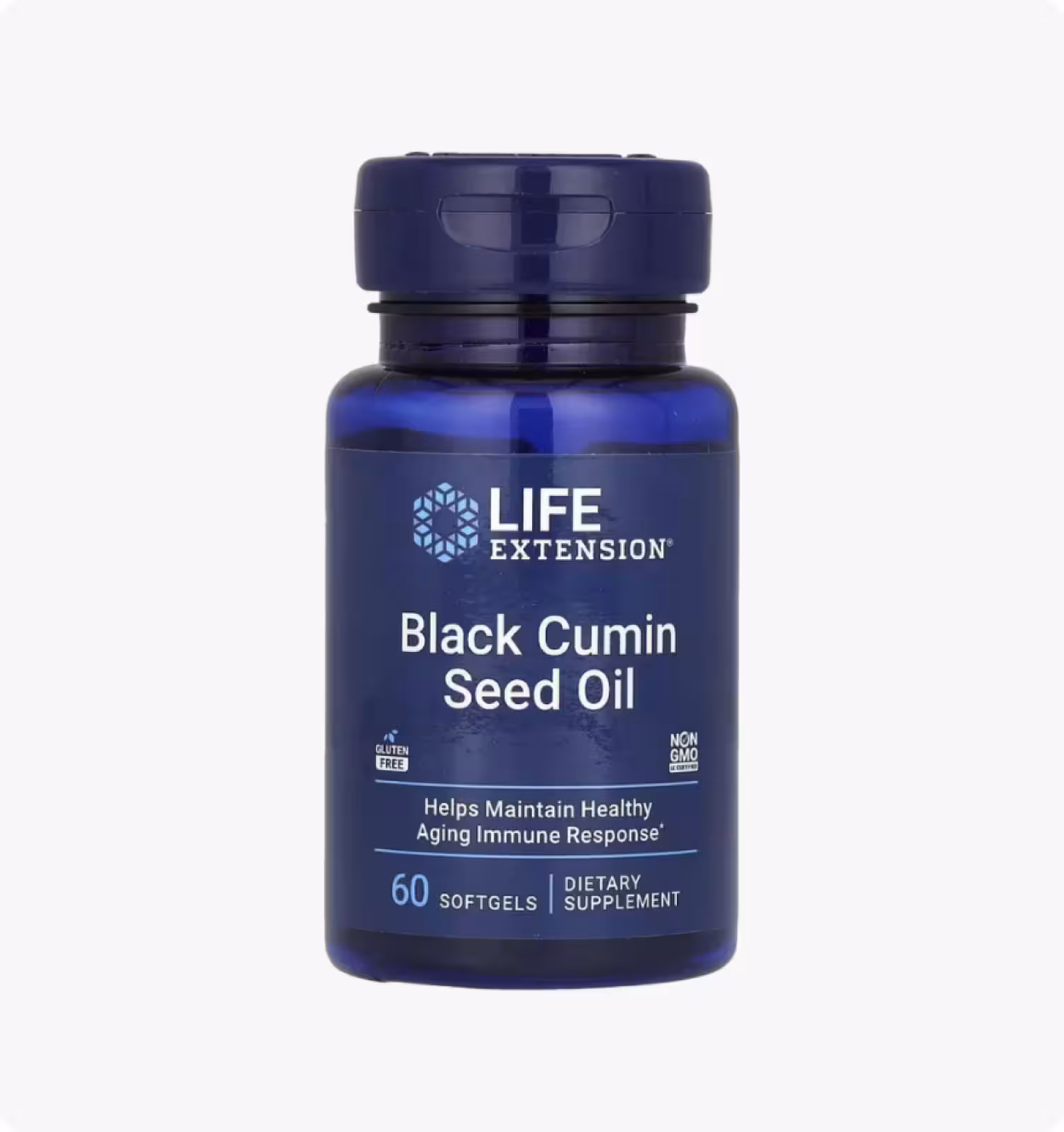 Life Extension, Масло семян черного тмина, 60 жевательных капсул