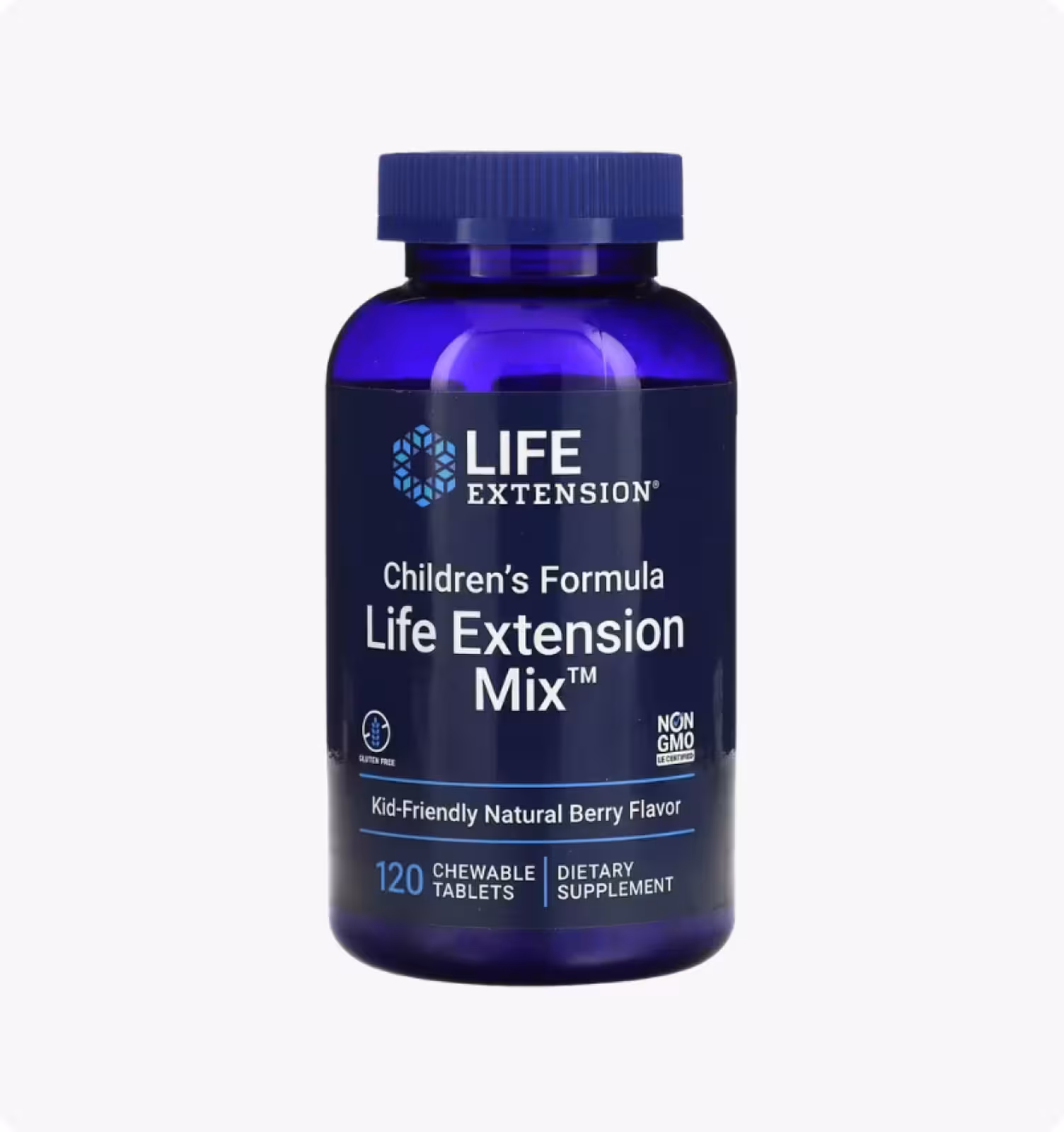 Life Extension, Life Extension Mix, детская добавка, с натуральным ягодным вкусом, 120 жевательных т