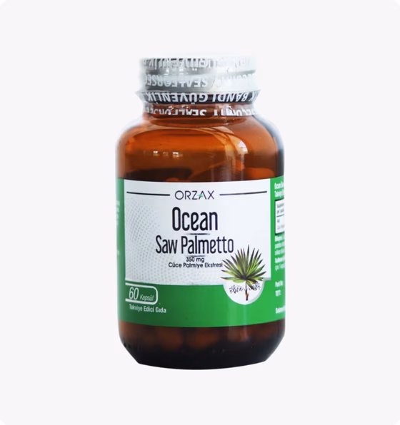 Ocean, Saw Palmetto 350мг, 60 капсул