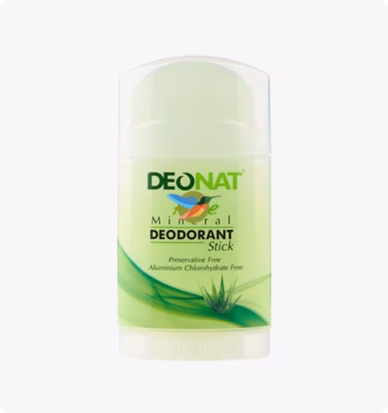 Deonat ,Дезодорант-Кристалл с соком АЛОЕ , стик зеленый , 60 гр.