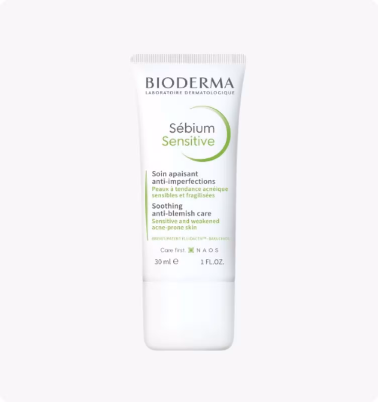 BIODERMA, Sebium Sensitive, Крем увлажняющий успокаивающий для проблемной кожи, 30 мл