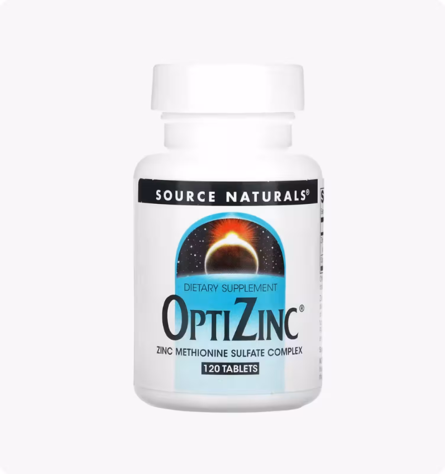 Source Naturals, OptiZinc, 120 таблеток