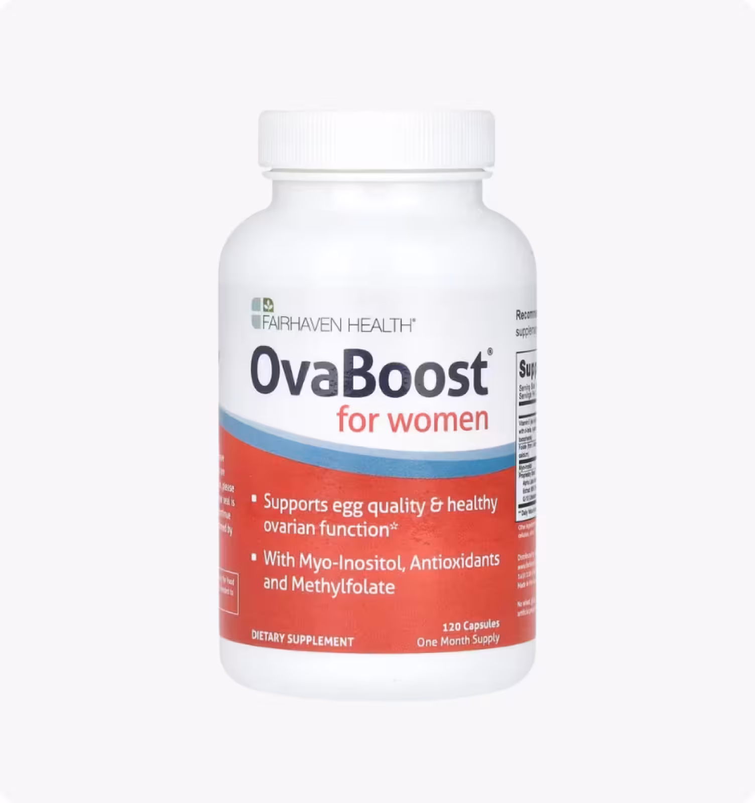 Fairhaven Health, OvaBoost для женского здоровья, 120 капсул