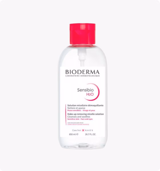 BIODERMA, Sensibio H2O, Мицеллярная Вода Для Снятия Макияжа, 850 Мл