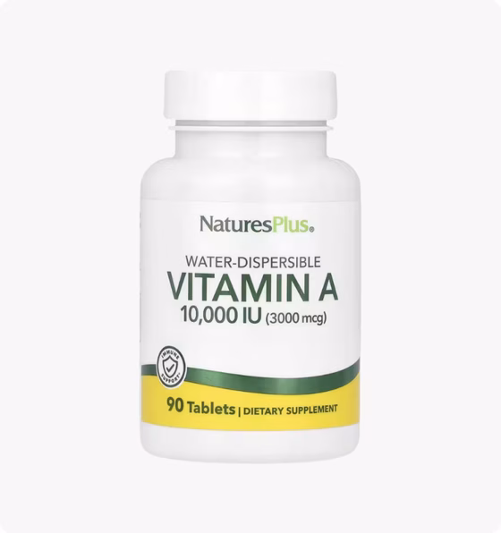 Nature's Plus, Витамин А 10000 МЕ, 90 таблеток
