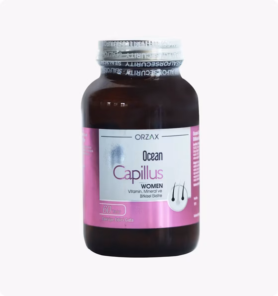 Ocean, Capillus Women Комплекс для здоровья волос у женщин, 60 таблеток