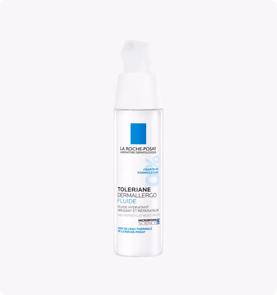СЦ 20% LA ROCHE-POSAY, Toleriane Dermallergo, Легкий флюид для кожи склонной к аллергии, 40 мл