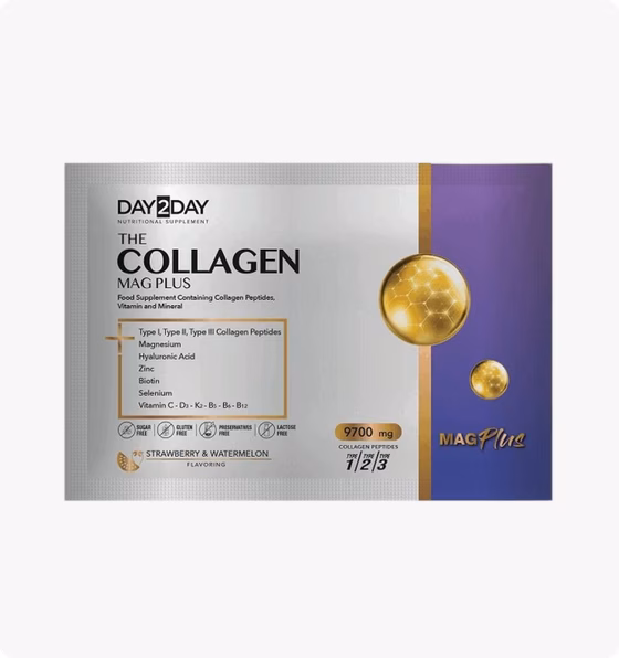ШТУКА ,Orzax, Day2Day Коллаген Collagen Mag Plus 1, 2, 3 типы, 30 саше
