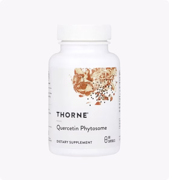 Thorne Research, Quercetin Phytosome, 60 капсул