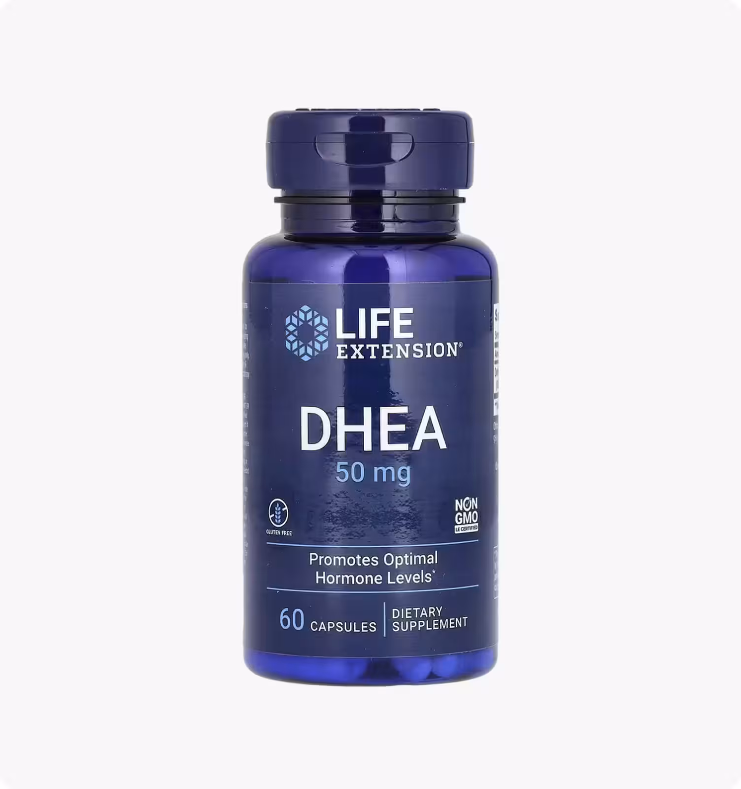 Life Extension, DHEA, 50 мг, 60 капсул