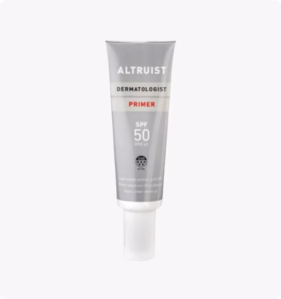 Легкая база под макияж с высококачественной защитой SPF50 и витамином Е