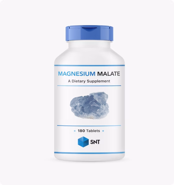 SNT, Малат магния,400мг, 180 таб