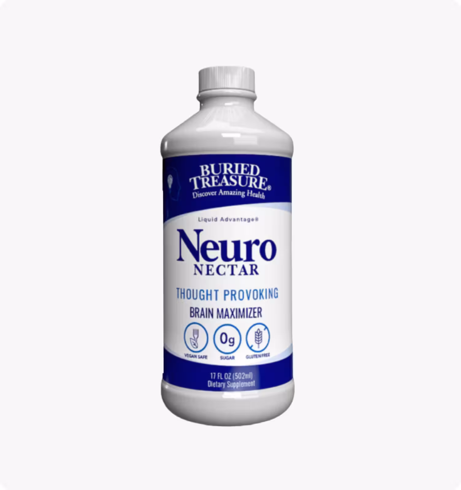 Buried Treasure, Neuro Nectar, Жидкое питание для мозга, 496 мл