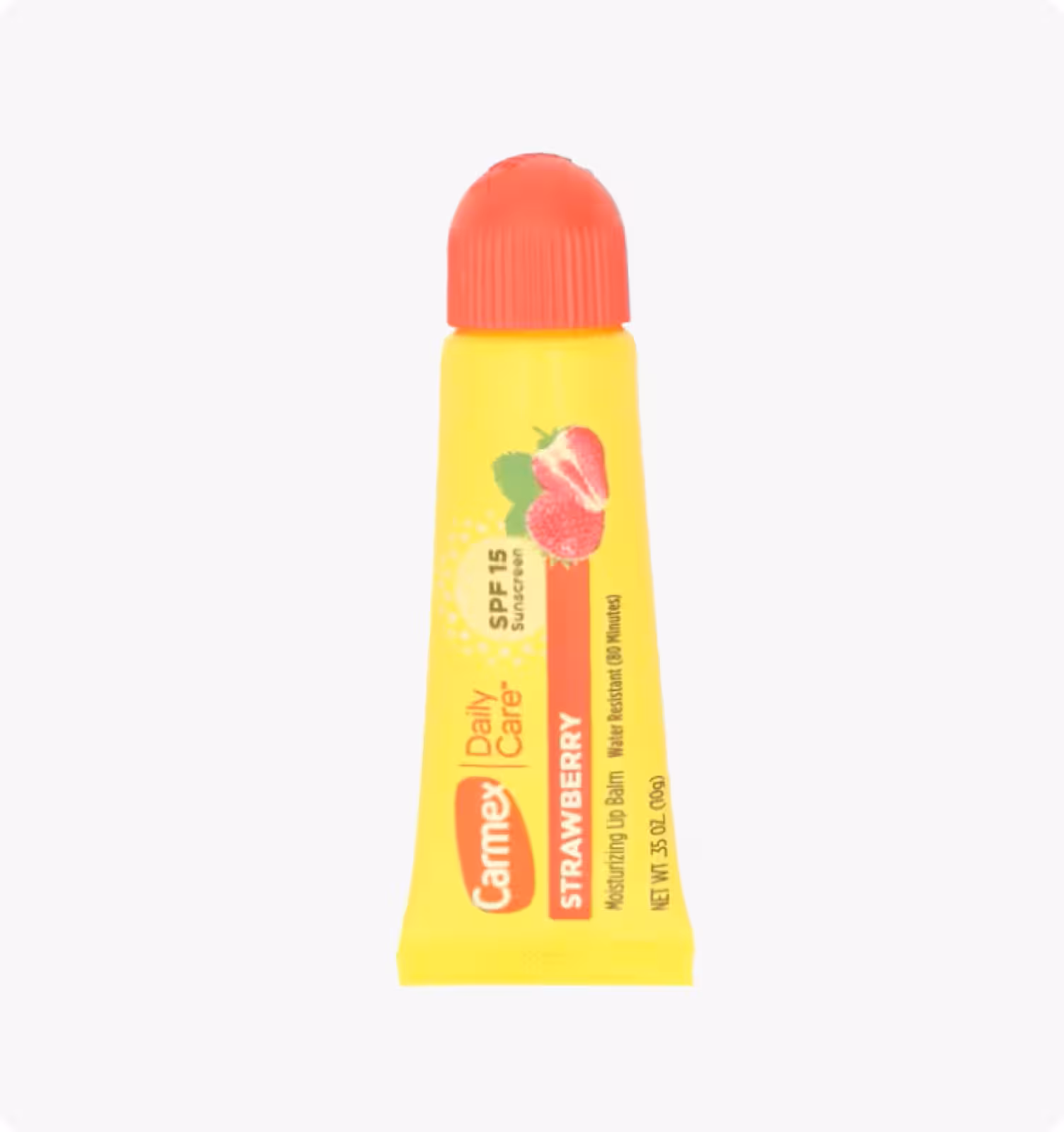 Carmex, Бальзам для губ Daily Care, клубника, SPF 15, 10 г (0,35 унции)