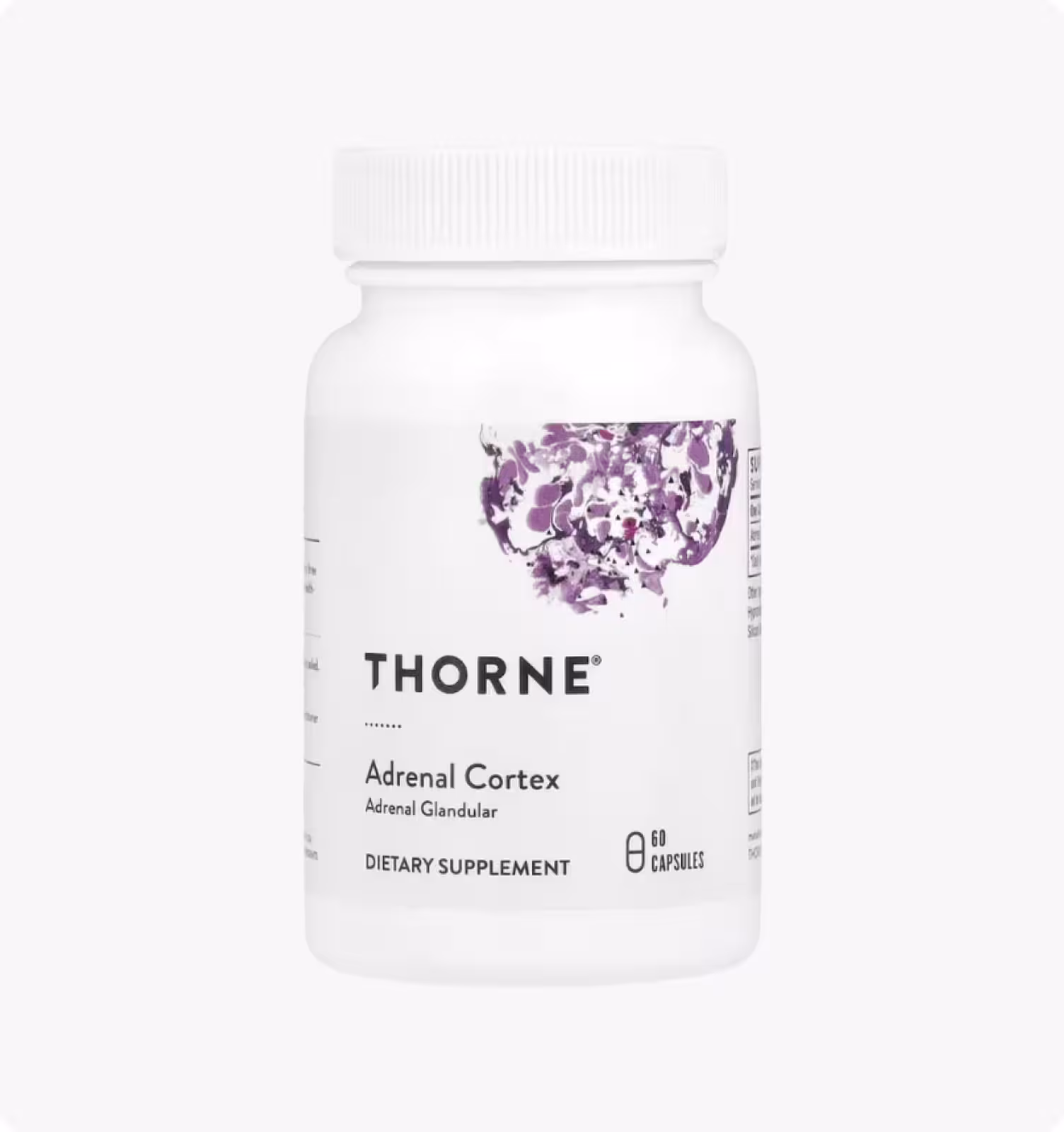 Thorne Research, Кора надпочечников, 60 капсул