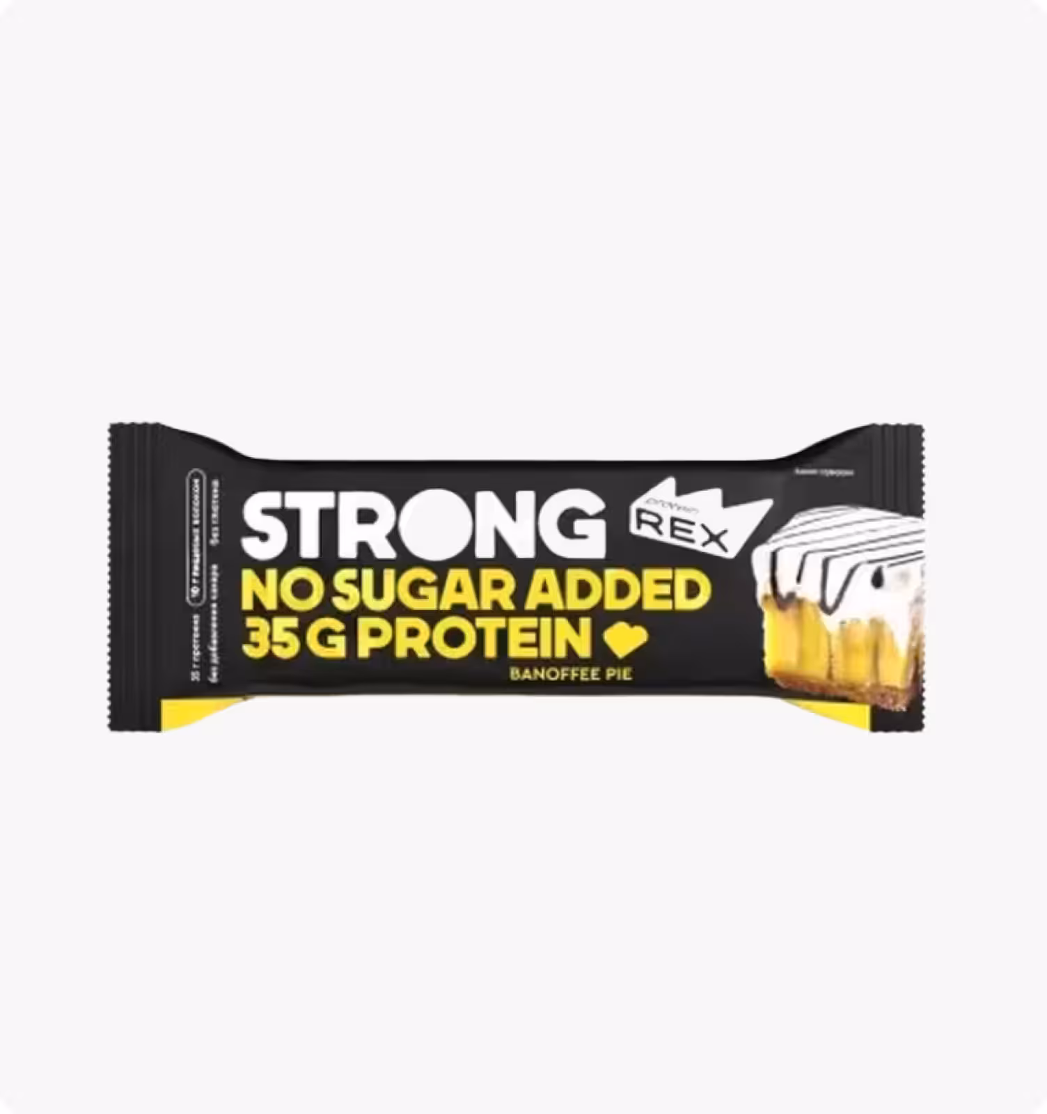 PROTEIN REX,Strong,  Протеиновый батончик, Баноффи пай, 100 г