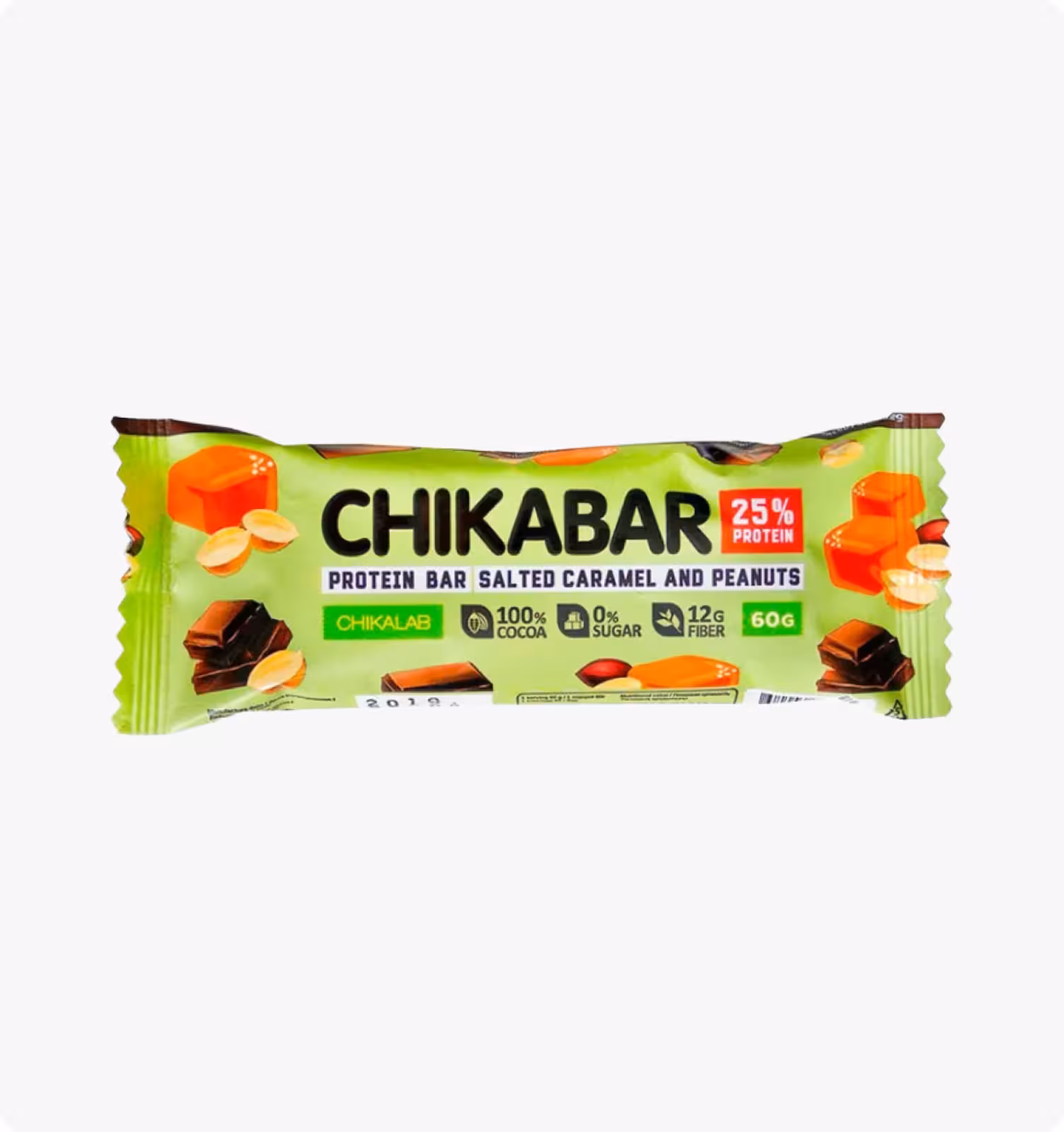 CHIKALAB, Chikalab , Батончик глазированныйс начинкой Арахис (60 г)