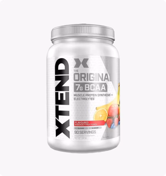 СЦ 20% XTEND Original, BCAA, Knockout Fruit Punch, 90 servings, 1,32 kg