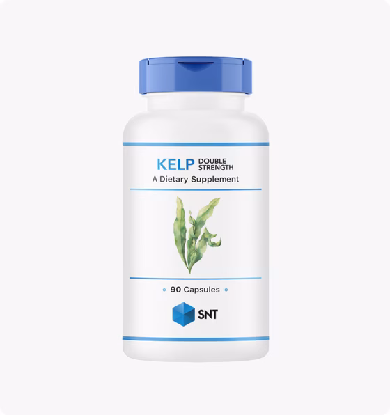 Kelp Double Strenght, Двойная концентрация йода из экологически чистой бурой водоросли