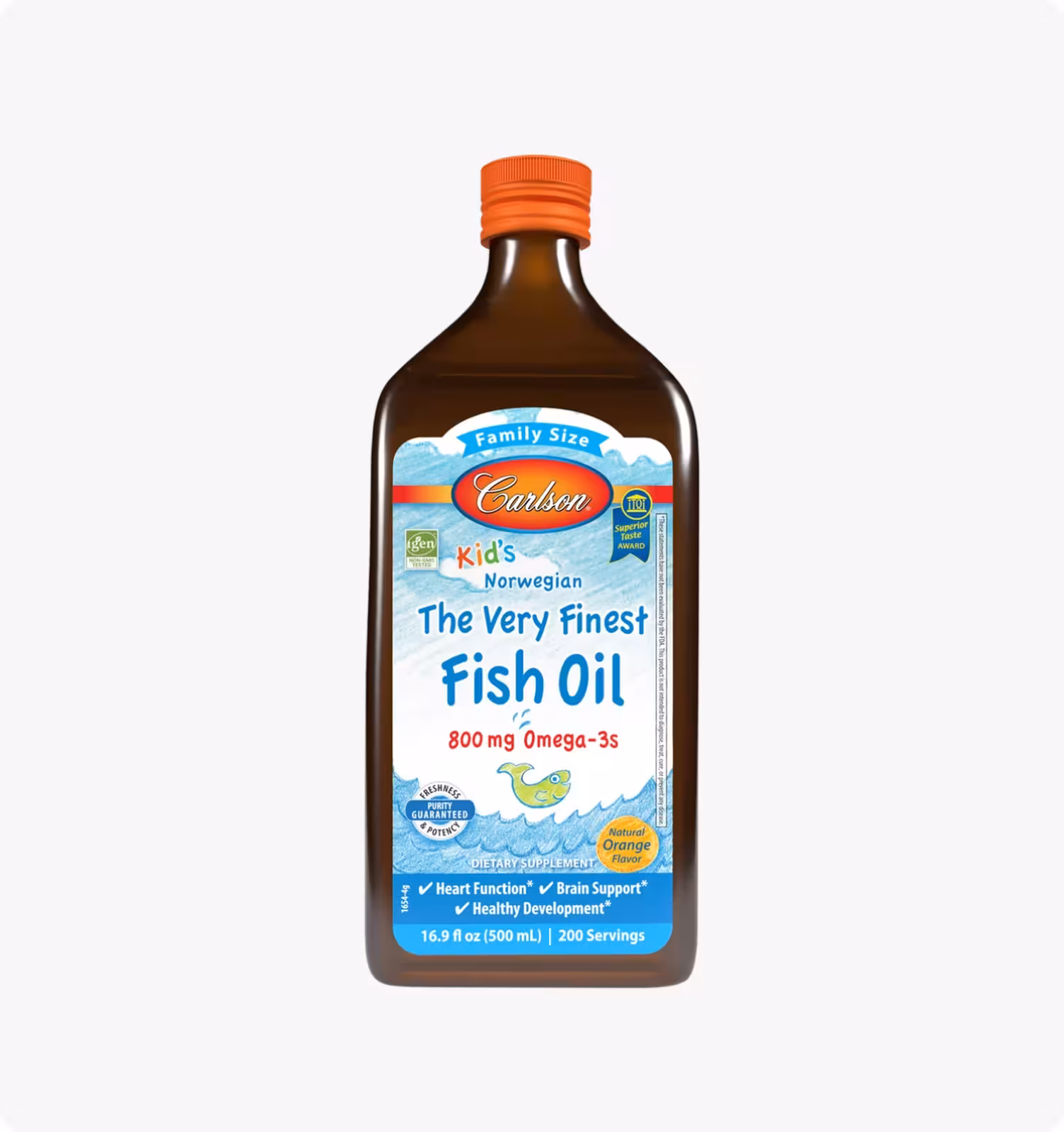 Kid's Fish Oil, Orange Flavor