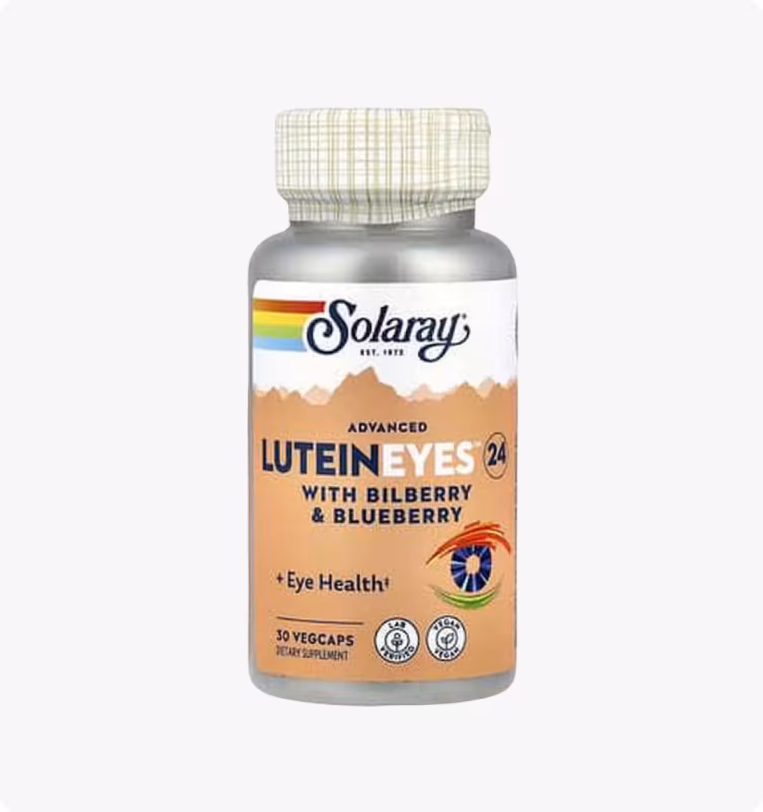 Solaray, Lutein Eyes 24 Advanced, 24 mg, 30 VegCaps