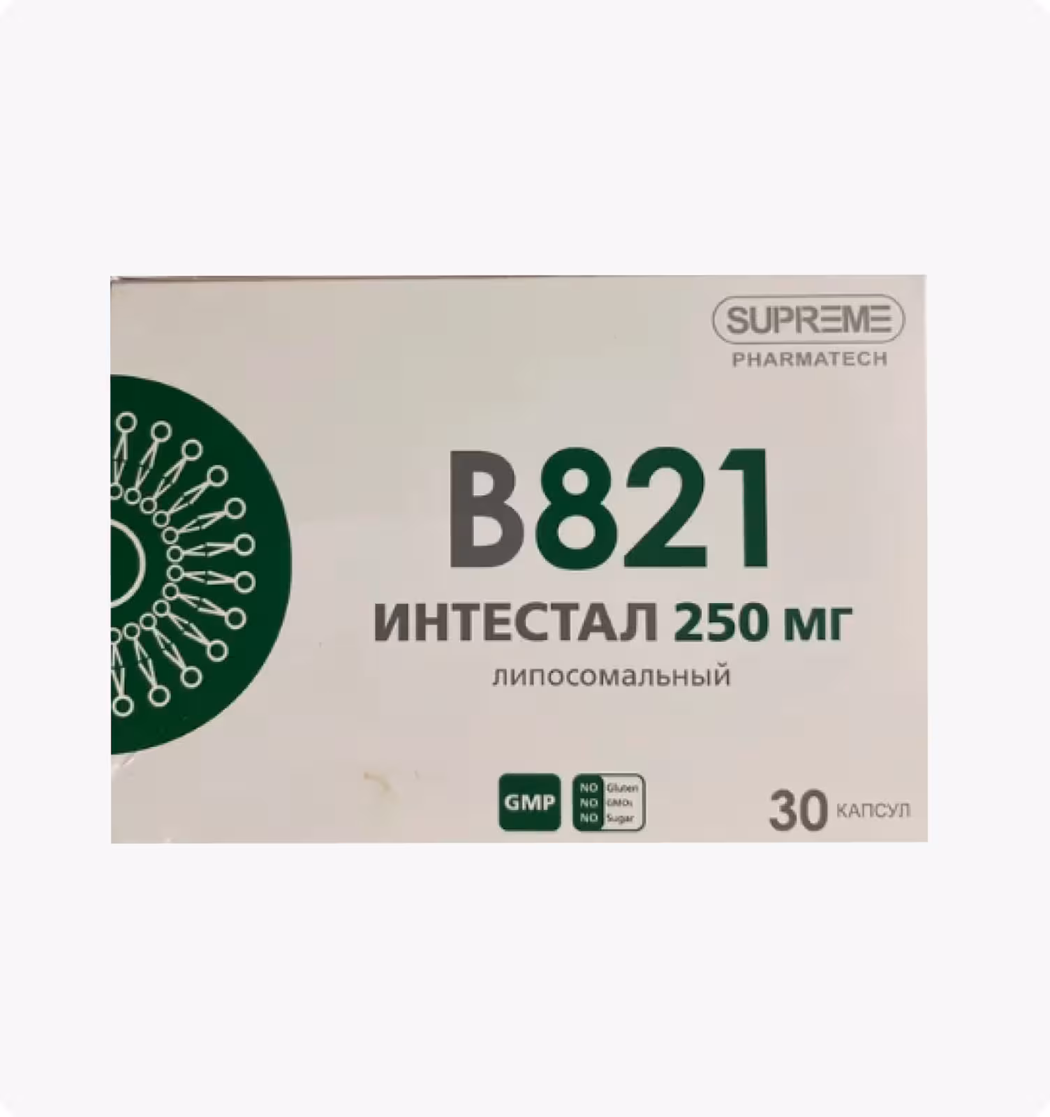 SUPREME pharmatech Инстенал В821 250 мг 30 капсул