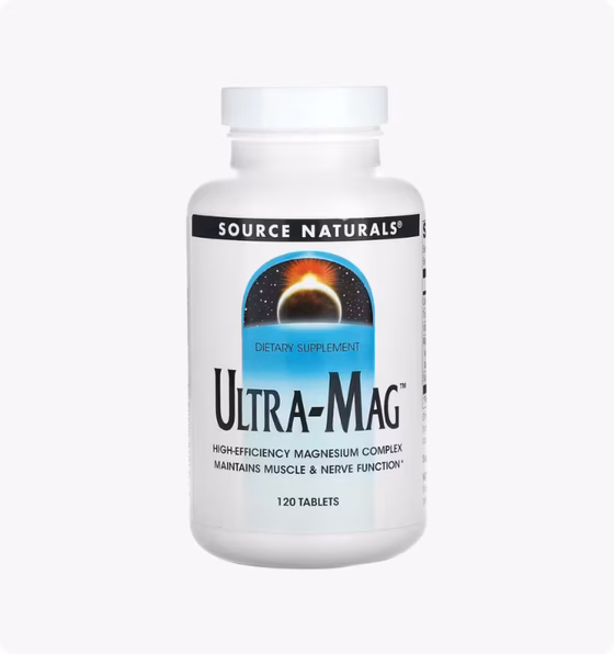 Source Naturals, Ультра-Маг, 120 таблеток