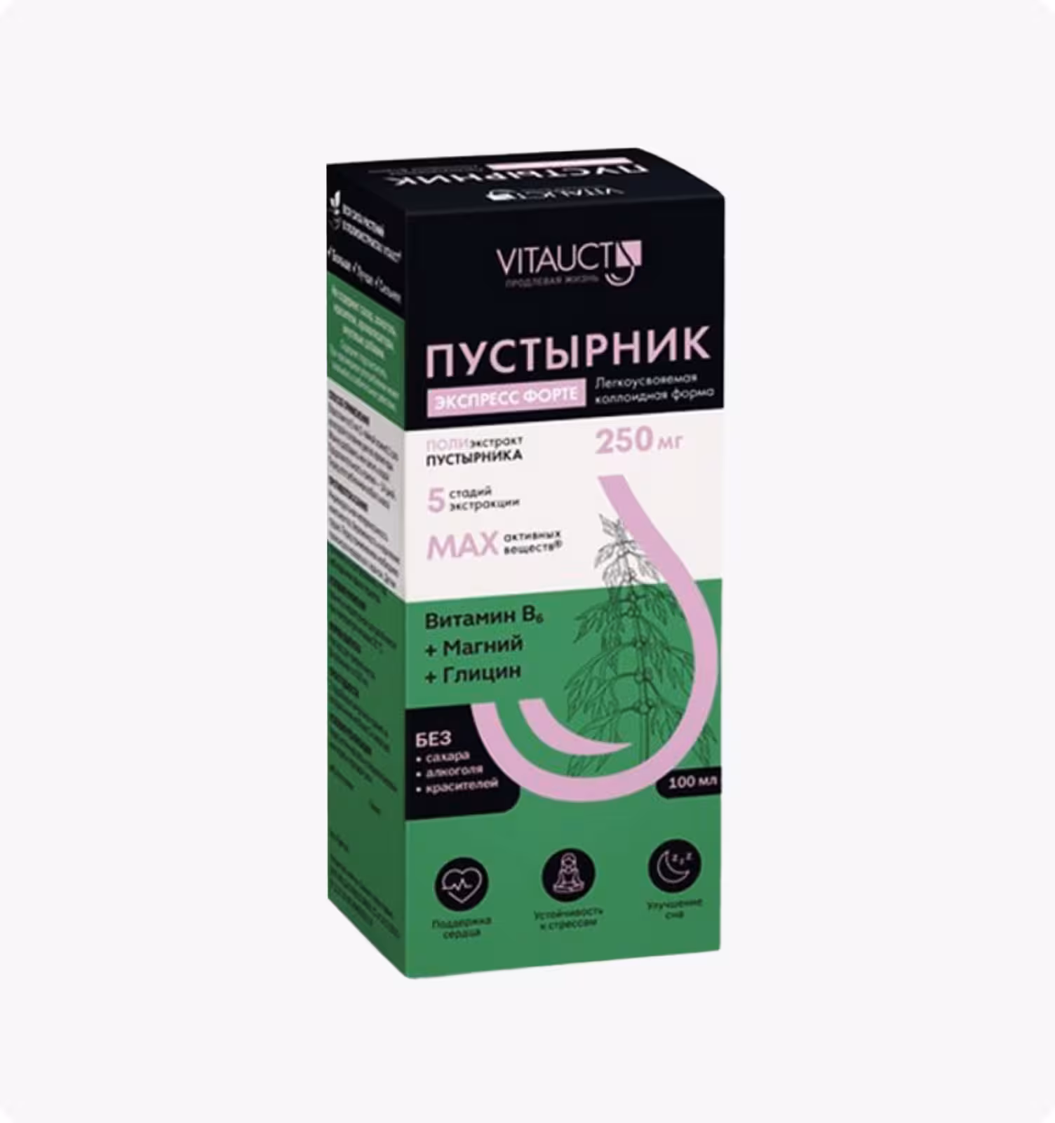 VITAUCT, Пустырник Экспресс Форте, 100мл