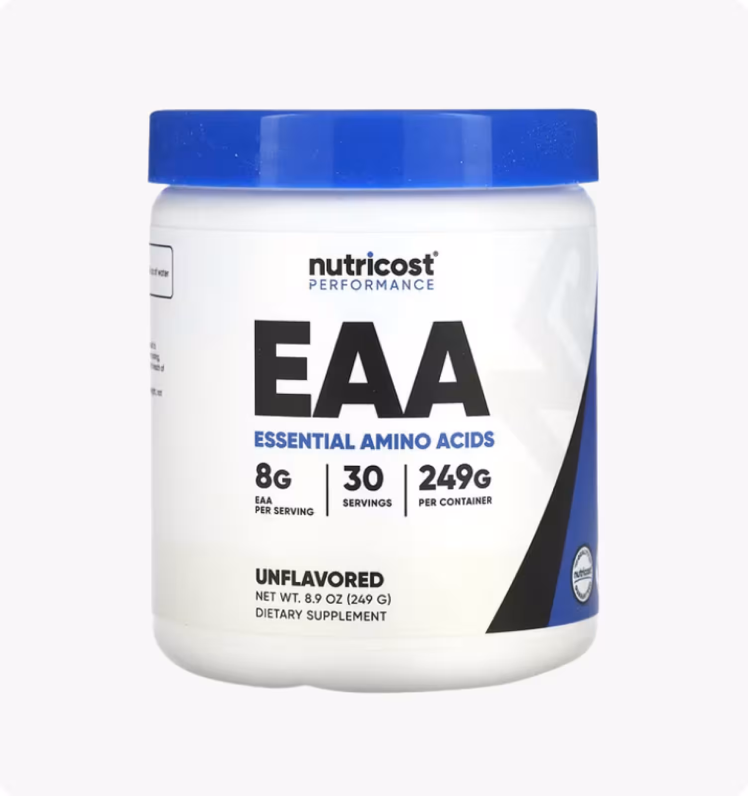 Nutricost, Performance, EAA, без добавок, 249 г (8,9 унции)