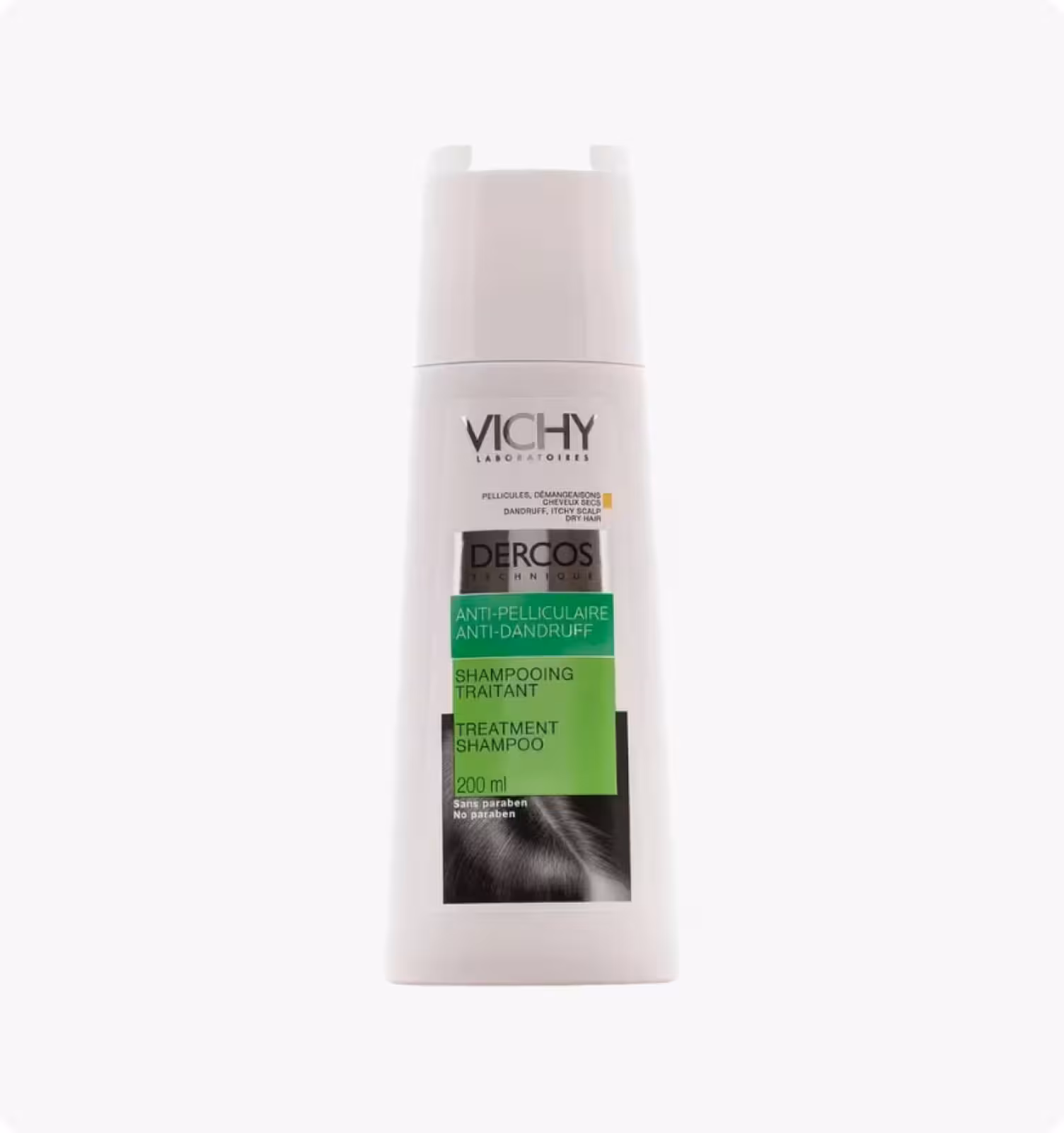 Vichy, Decros, Шампунь-уход против перхоти интенсивный для жирных волос, 200 мл