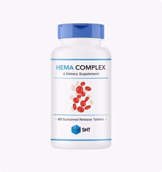 SNT, комплекс Hema, 60 таблеток