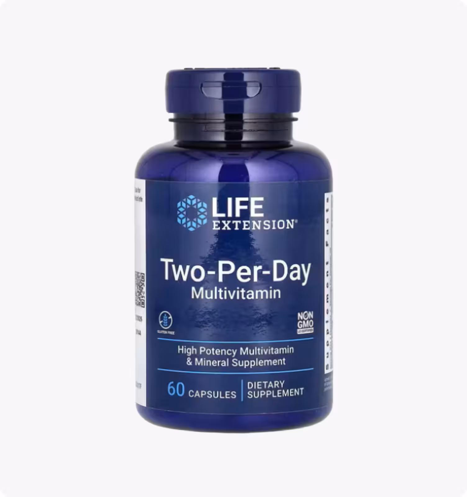 Life Extension, Мультивитамины, Two-Per-Day для приема двух капсул в день, 60 капсул