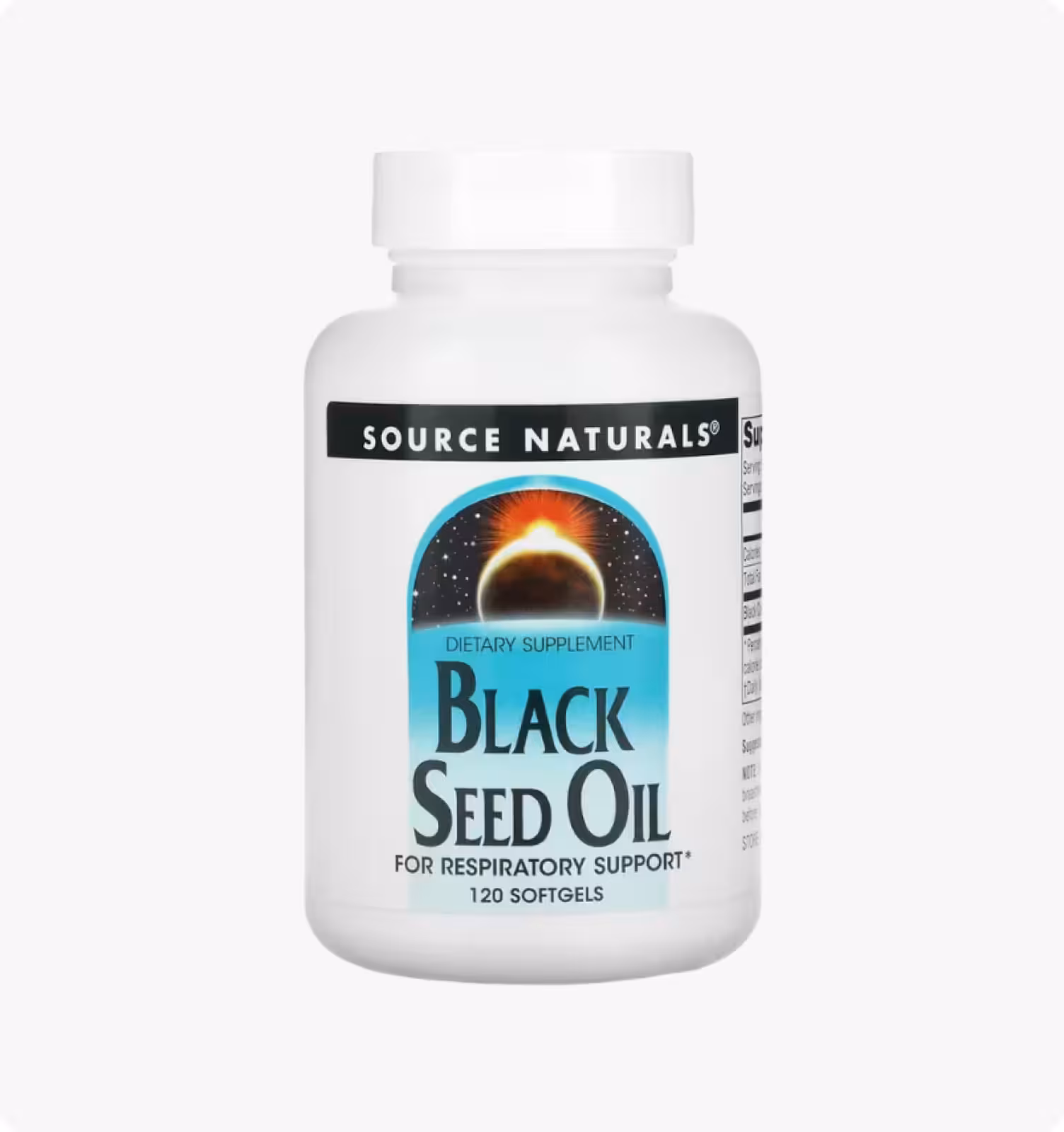 Source Naturals, Масло черного тмина, 120 мягких таблеток